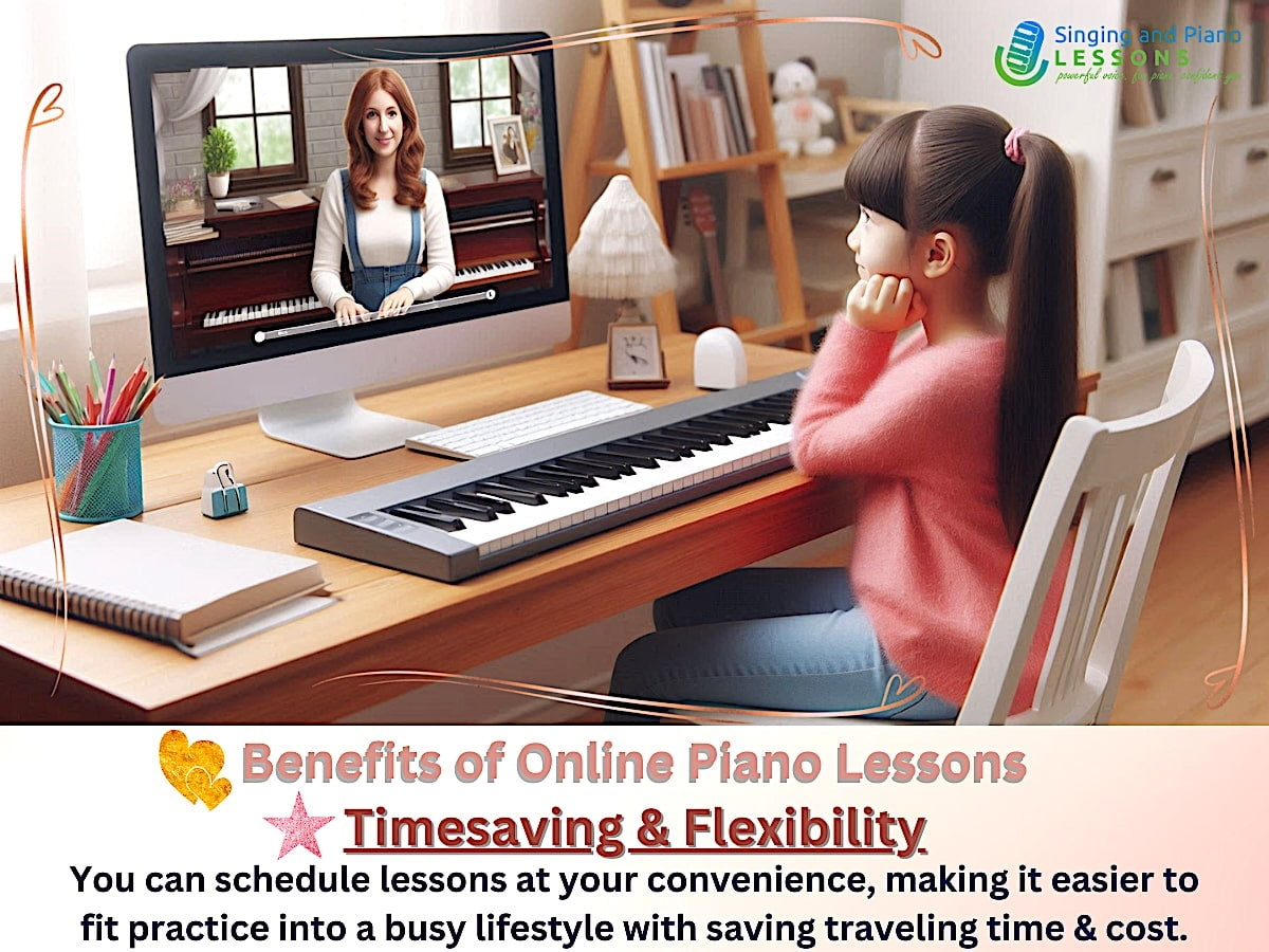 ✰ Benefits of Online Piano Lessons