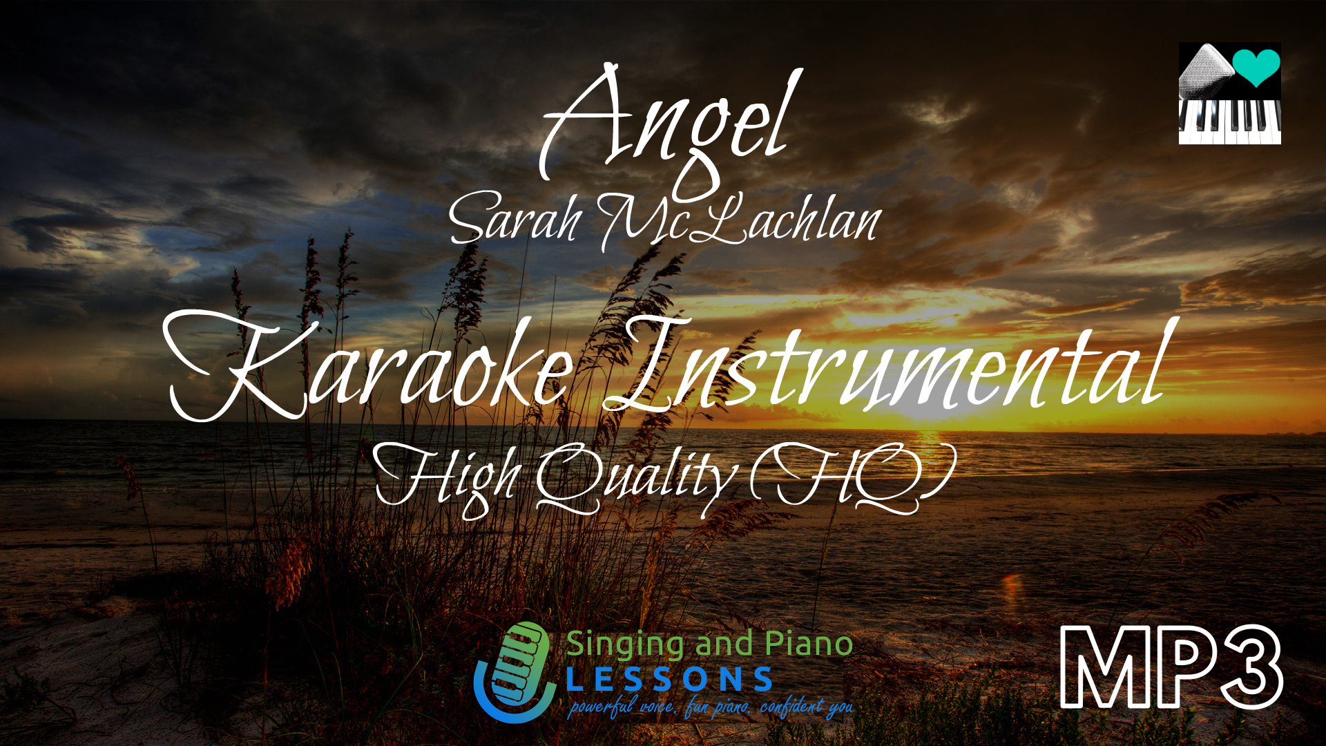 Angel Sarah McLachlan Karaoke Instrumental - Audio MP3