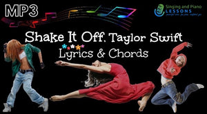 Shake It Off, Taylor Swift with Lyrics & Chords – Audio MP3